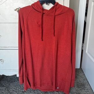 Womens Eddie Bauer Brick Red Hoodie size M